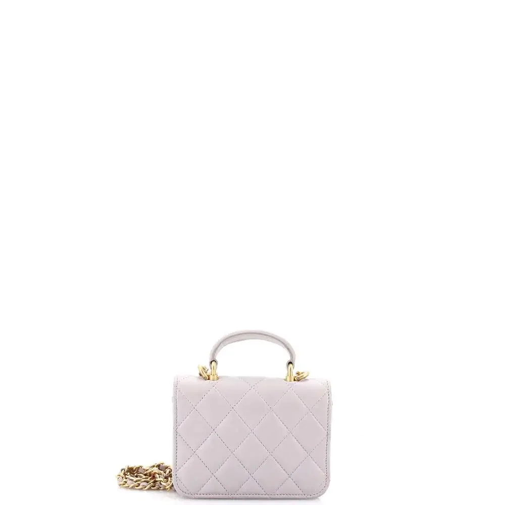 Chanel Top Handle Flap Coin Purse With #248024C30B